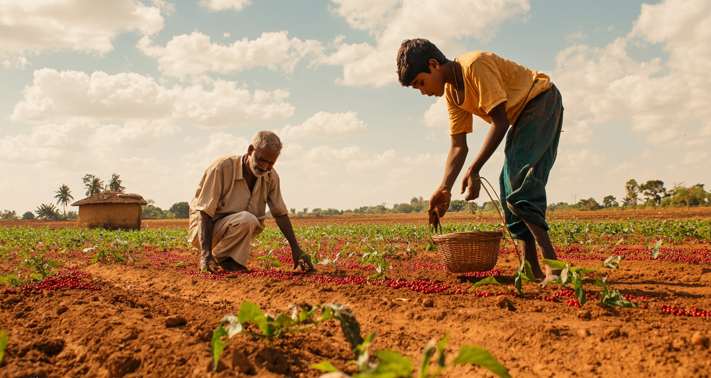 WGAN team with farmers